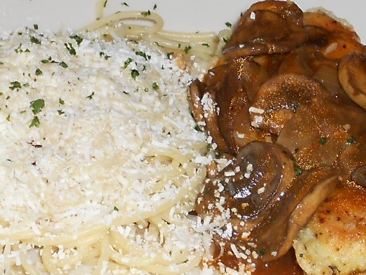 The Chicken Marsala at the Lynnwood Old Spaghetti Factory - image.