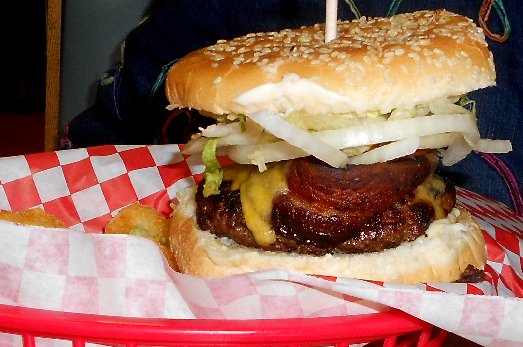 Bacon Cheeseburger at Malarkey's Pool & Brew in Tacoma - image.