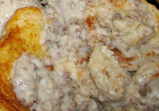 Biscuits and gravy at Malarkey's Pool & Brew in Tacoma - image.