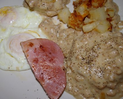 Biscuits and gravy from the Original Pancake House Tacoma - image.