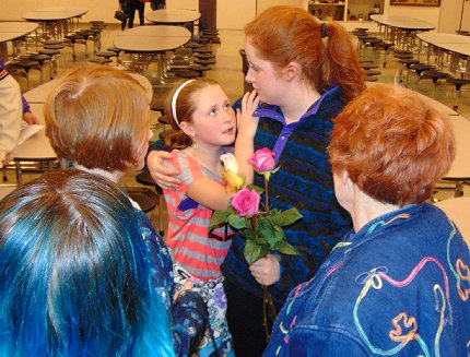 Roses for performing in Puyallup, Washington.