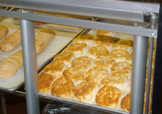 The biscuit case at Our Place Cafe in Ocean Shores - image.