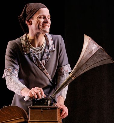 Nick Garrison in I Am My Own Wife at Seattle Rep.