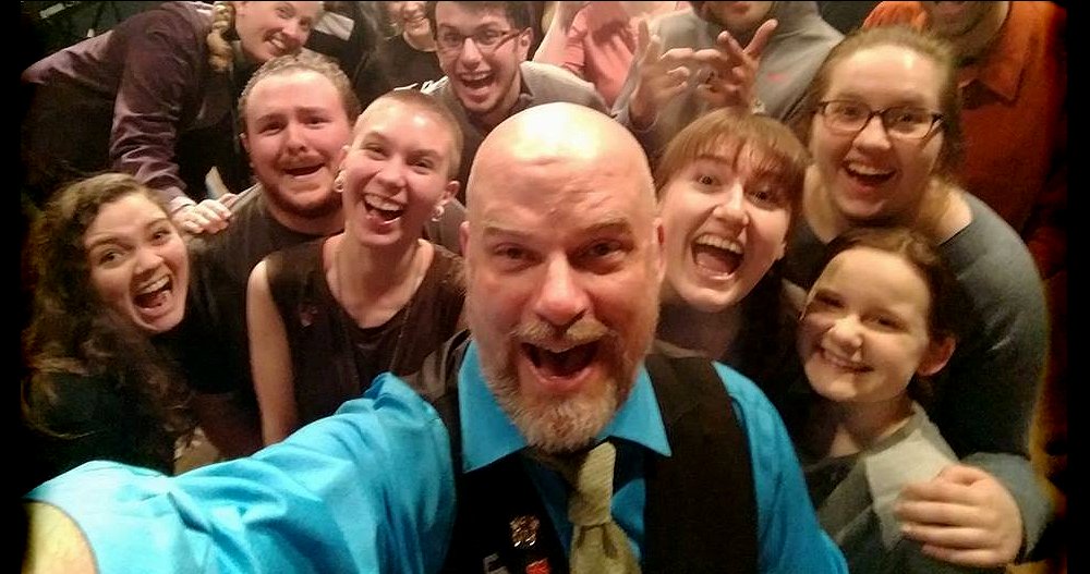 Selfie by John Munn and the cast of The Pirates of Penzance at Lakewood Playhouse - image.