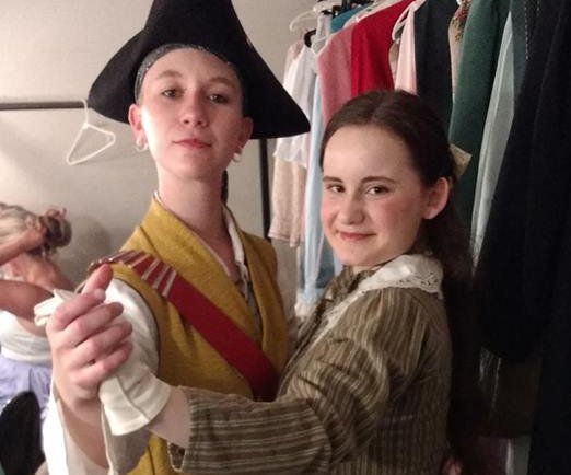 Karly Dammel (left) and Natalie Hodges (right) from The Pirates of Penzance at Lakewood Playhouse - image.