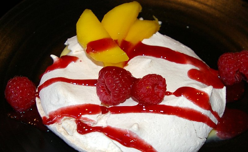 Raspberry Mango Pavlova at Pacific Grill in Tacoma - image.