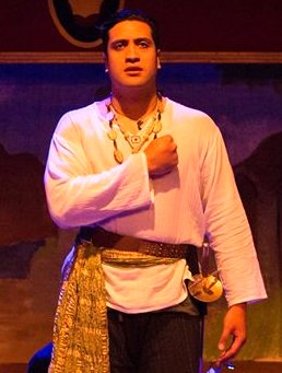 Fune Tautala as Frederic in The Pirates of Penzance - PHOTO by TIM JOHNSTON - image.