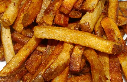 French fries from Two Town Pug Cafe in Point Ruston - Tacoma - image.