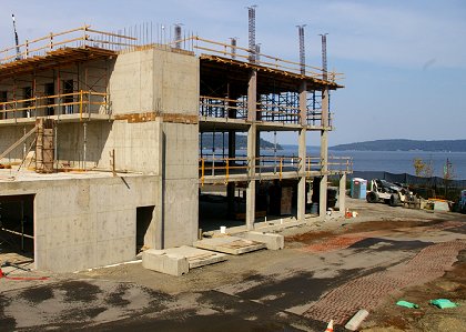 Movie theater construction at Point Ruston - Tacoma - image.