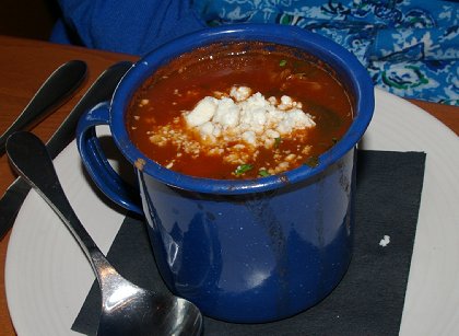 Cup of soup from Smoke + Cedar Restaurant in Tacoma - image.