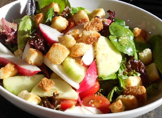 Vegetarian salad at Rhein Haus Restaurant Tacoma - image.