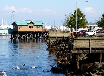 The waterfron in Tacoma, Washington.