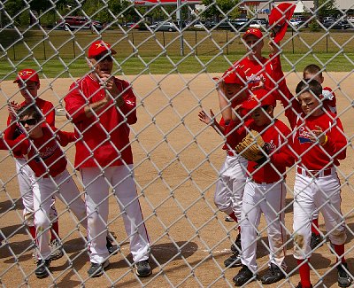 Family baseball from Heidelberg Park in Tacoma, Washington.