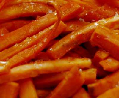 Sweet potato fries from The Hub in Tacoma, Washington.