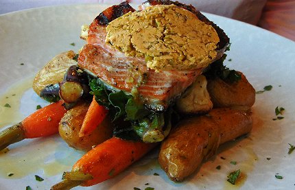 Salmon at Smoke + Cedar Restaurant in Tacoma - image.
