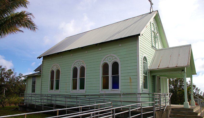 Star of the Sea Painted Church - Photo.