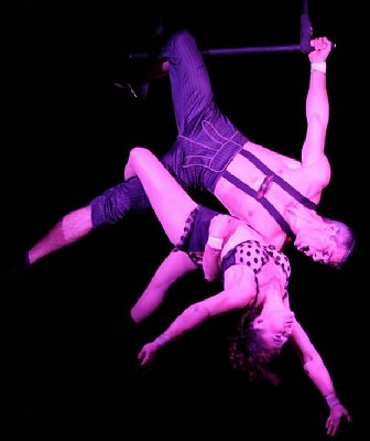 Duo Madrona performing at Seattle's Teatro Zinzanni - image.
