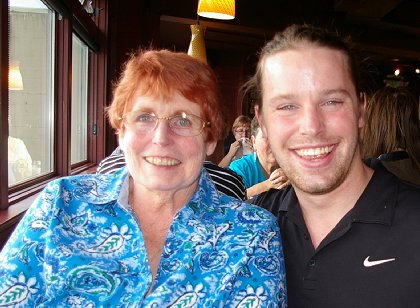 Our server Michael at Lowell's at Pike Place Market in Seattle - image.