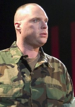 Scott C. Brown in a Few Good Men from Lakewood Playhouse.