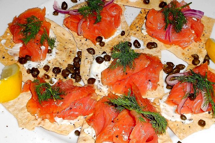 Smoked Steelhead appetizer at Pacific Grill in Tacoma Washington - image.