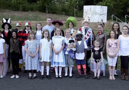 Dorothy in Wonderland production in Gig Harbor, Washington - mage.