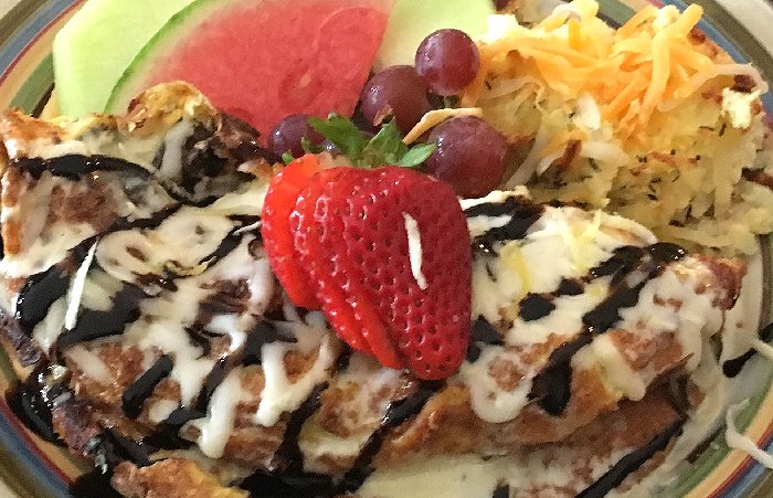 The Caramelized Mushroom Omelet at Tibbitts - Fern Hill Restaurant Tacoma - image.