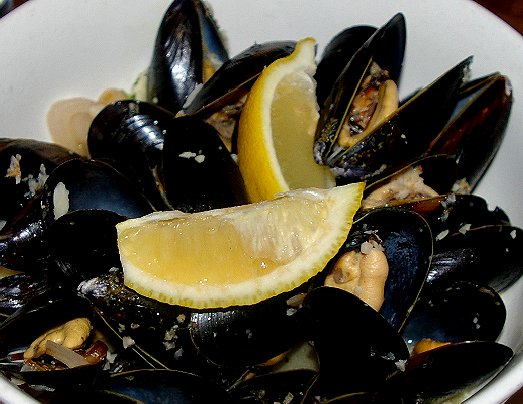 Steamed mussels at the Top of Tacoma in Tacoma - image.