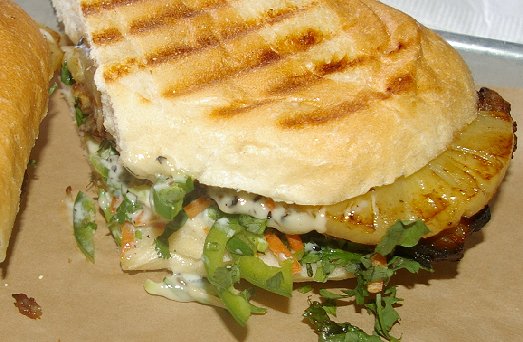 The Pork Belly Banh Mi from Top of Tacoma in Tacoma - image.