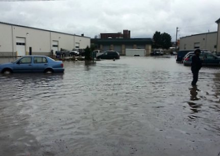 Stormy weather in Edmonds, Washington - image.